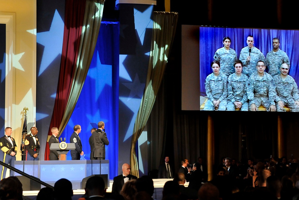 Obama Addresses Wounded Warriors at Commander-in-Chief's Ball