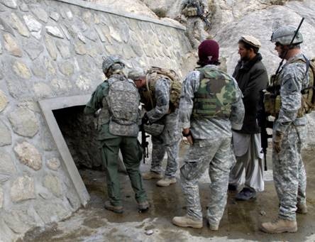Provincial Reconstruction Team Inspects Irrigation Canal in Afghanistan