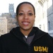 Cadet Tamara Abraham Leads Parade with Pride
