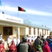 Afghan Schoolgirls Welcome Provincial Reconstruction Team for Girl's School Groundbreaking