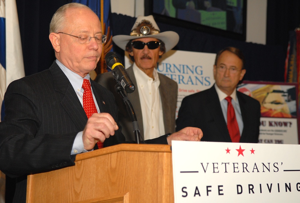 VA, DoD, and NASCAR Legend Announce Safe Driving Initiative for Veterans