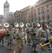 U.S. Army Brass Band Marches in Inaugural Parade Rehearsal