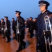Air Force Band Marches in Rain for Obama Inauguration