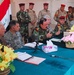 Iraqi Army Commander Leads Meeting at Forward Operating Base in Diyala