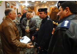 Iraqi Officials Meet to Discuss Transfer of "Sons of Iraq" Security Group