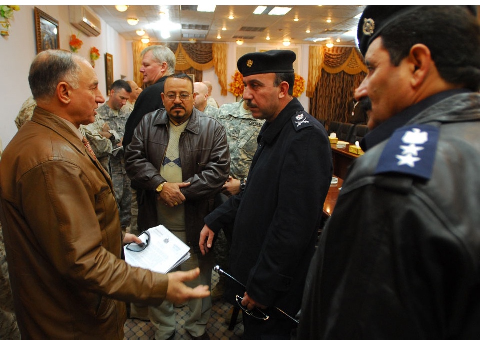 Iraqi Officials Meet to Discuss Transfer of &quot;Sons of Iraq&quot; Security Group