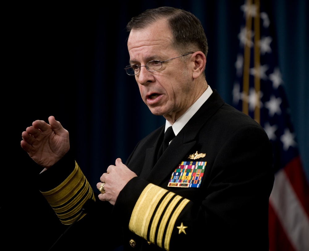 Mullen Addresses Media on Mumbai Attacks, Pakistan and India Visits