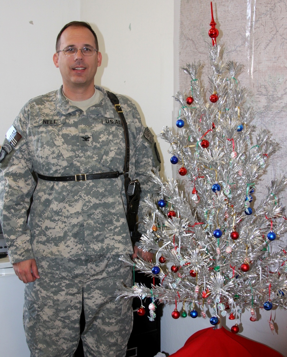 Army Colonel's Artificial Christmas Tree Serves Through Multiple Wartime Deployments