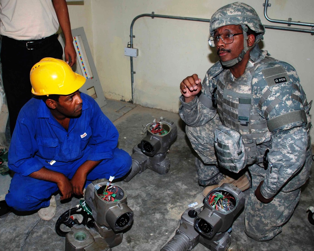 U.S. Army Corps of Engineers Oversees Water Treatment Plant Maintenance in Baghdad