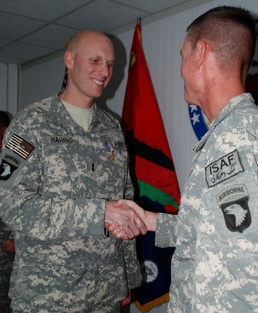 Army Chief Warrant Officer Awarded Silver Star for Valor in Afghanistan