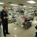 Navy Captain Leads Tour of USNS Mercy Hospital Wards