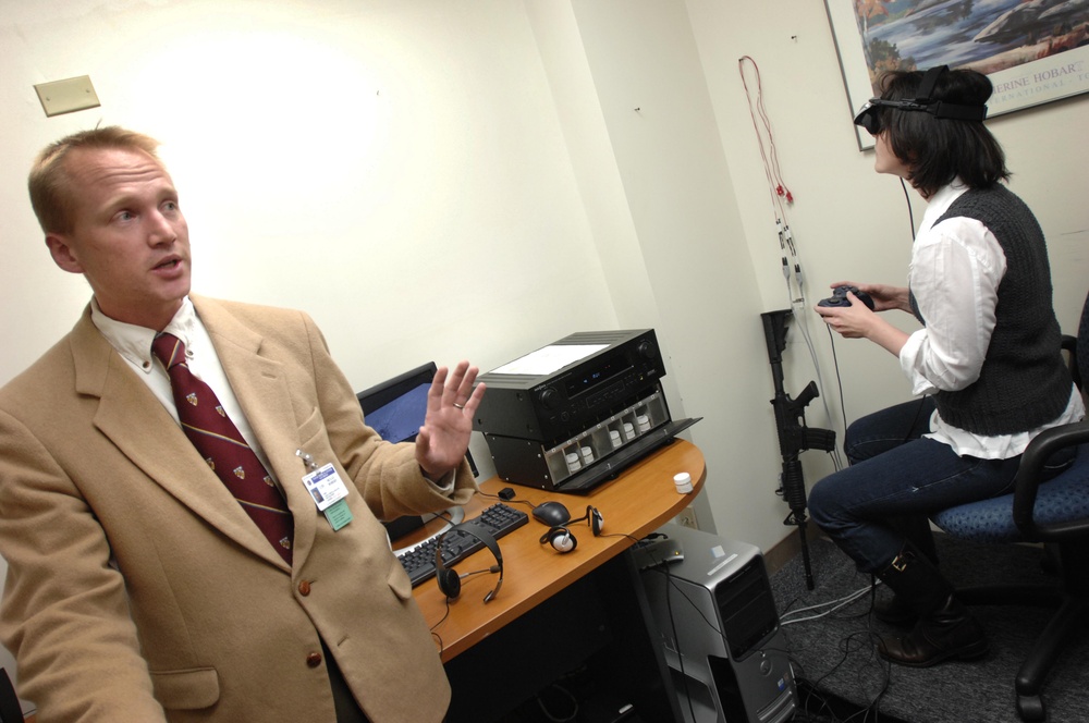 Virtual Reality Therapy Helps Combat Veterans Confront PTSD