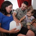Marine Wounded in Iraq Reunites with Family at Home