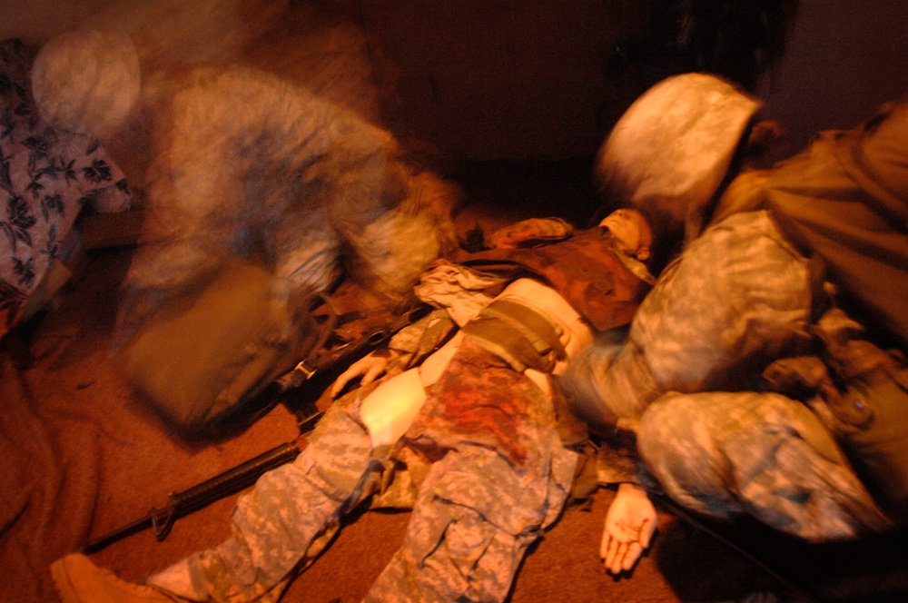 Combat Medics Hone Skills at Realistic Training Facilities