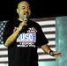 Comedian Entertains Troops at Camp Liberty, Iraq