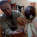 Iraqi Girl Receives Medical Care from U.S. Army Doctor