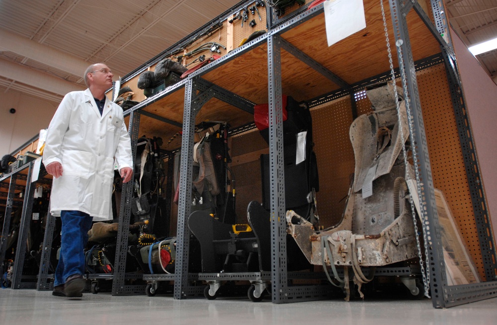 Vast Military Equipment Collection Showcased at Brooks City-Base Lab