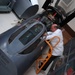 Equipment Analyst Examines Rebuilt Cockpit of F-4 Phantom II