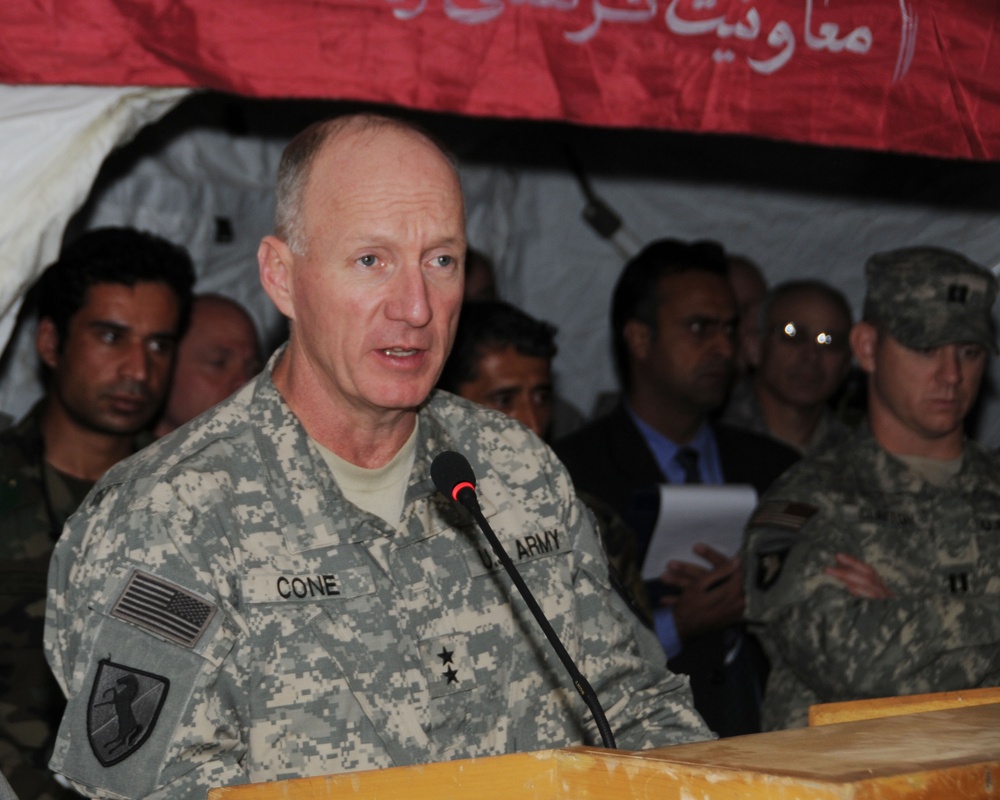 Afghan Military Leaders Participate in Command Post Exercise