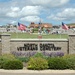 Purple Irises Welcome Visitors to North Dakota Veterans Cemetery