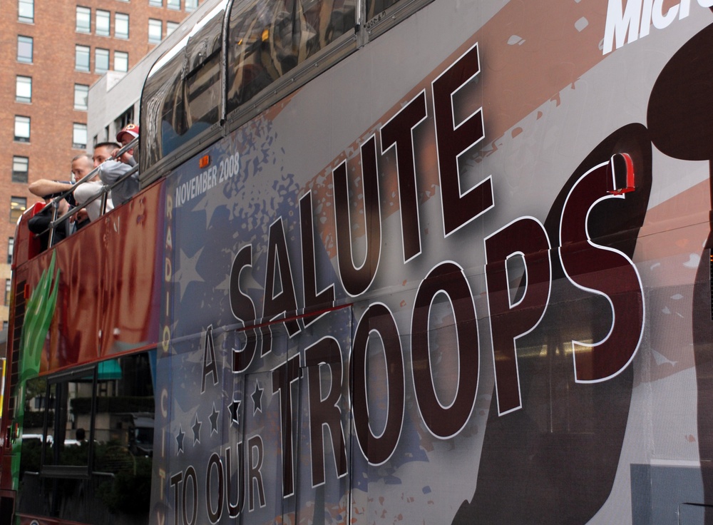 Wounded Troops Honored at 'A Salute to Our Troops' Weekend in New York