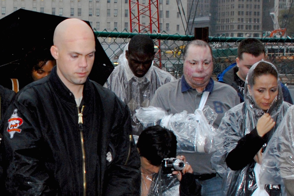 Wounded Troops Honored at Ground Zero Ceremony