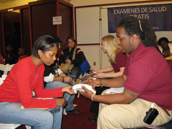 Redskins Host Free Health Clinic for Veterans at FedEx Field
