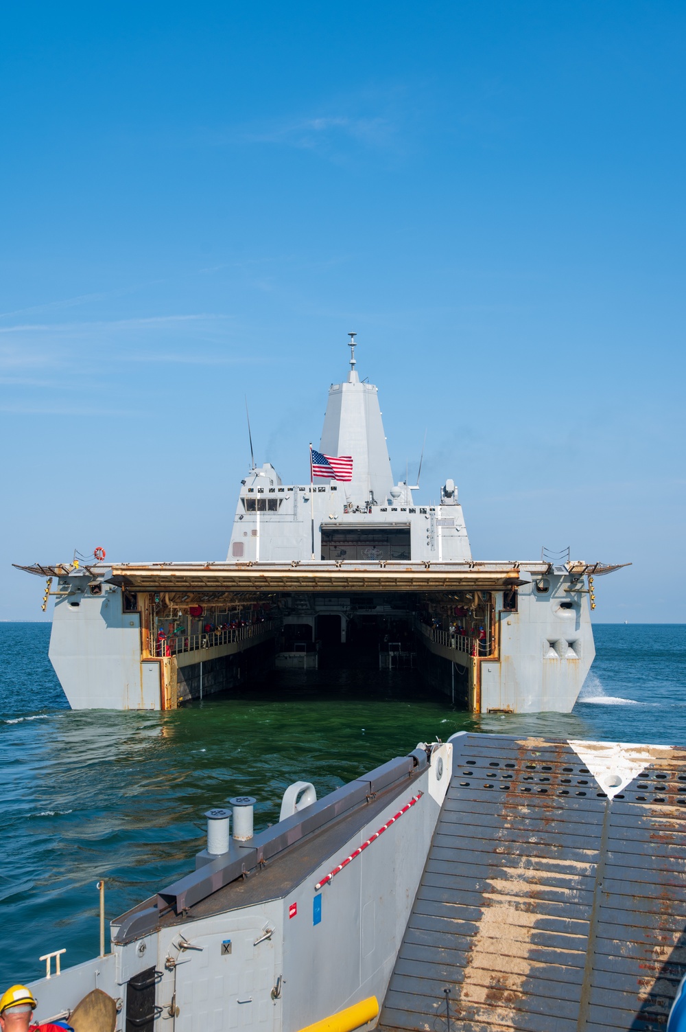 USS New York Amphibious Assault Demonstration