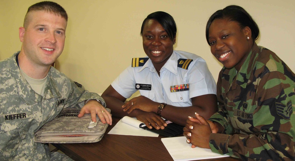 New AFIC Members Receive Credentials at In-Processing Briefing