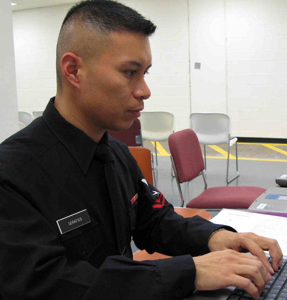Navy Petty Officer Prepares for Inaugural Duties