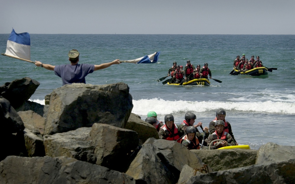 Navy SEALs Endure Grueling Nighttime Training in Inflatable Boats