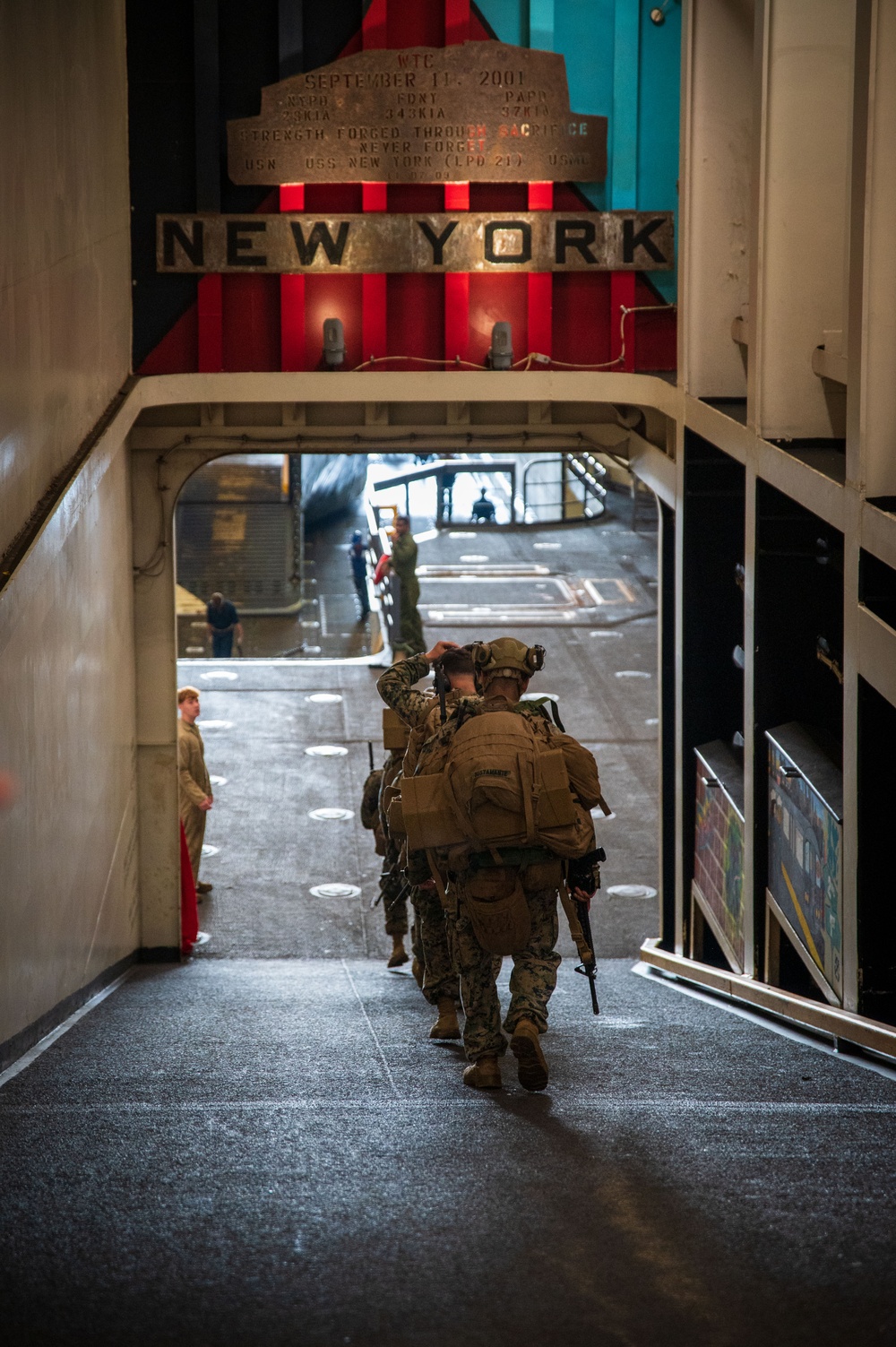 USS New York Amphibious Assault Demonstration