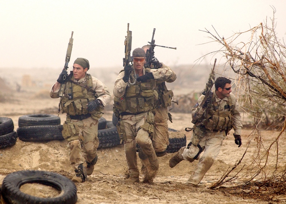 Navy SEALs Conduct Desert Training Exercises for High-Risk Missions