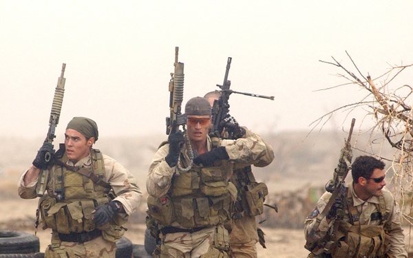 Navy SEALs Conduct Desert Training Exercises for High-Risk Missions