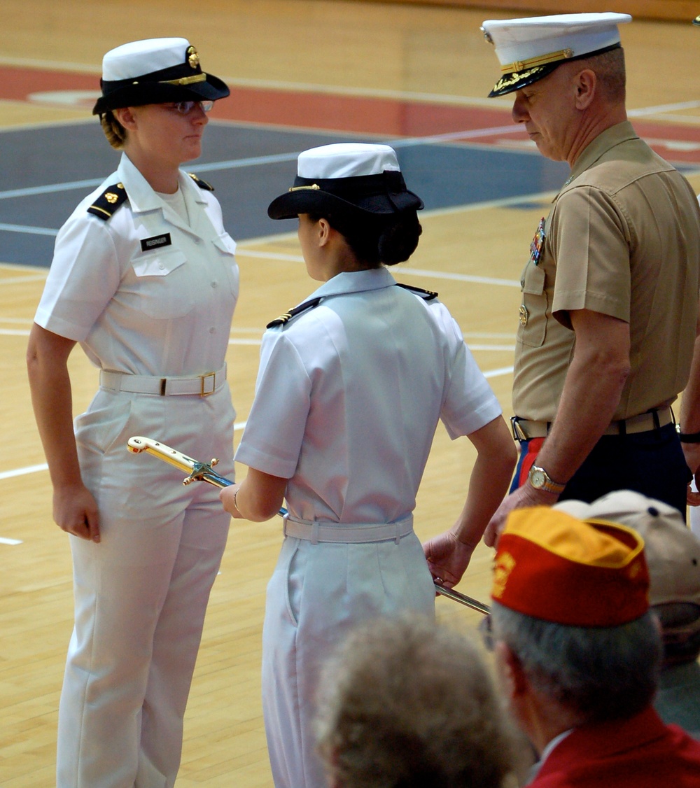 Marine Midshipman Honored for Top ROTC Performance