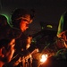 Army Staff Sgt. Checks Iraqi ID Card During Late-Night Patrol in Baghdad