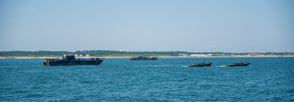 USS New York Amphibious Assault Demonstration