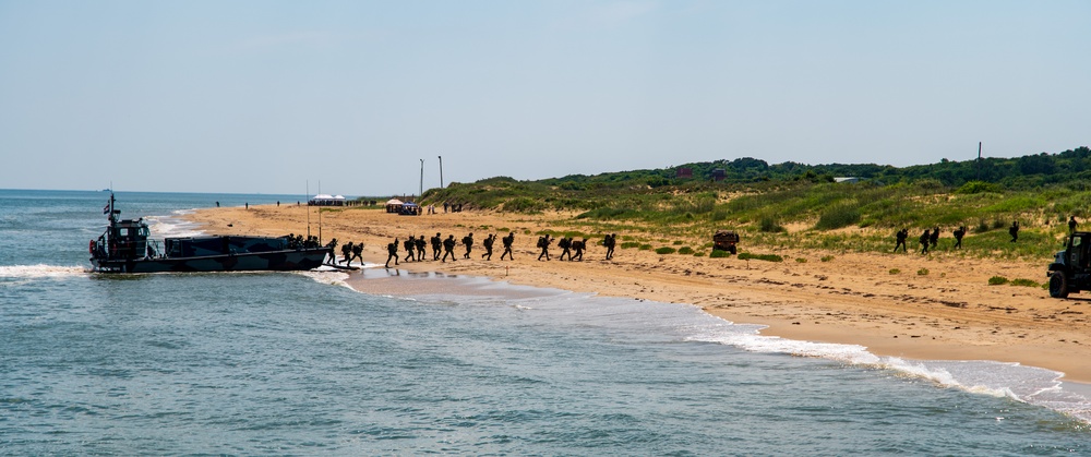 USS New York Amphibious Assault Demonstration