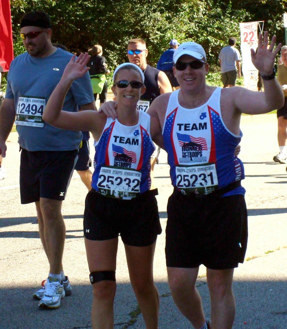 Husband-Wife Running Team Raises $20,000 for Homes for Our Troops