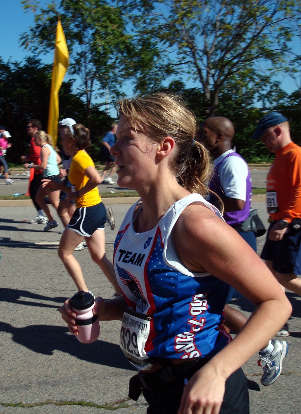 Marine Corps Marathon Runner Competes for Homes for Our Troops
