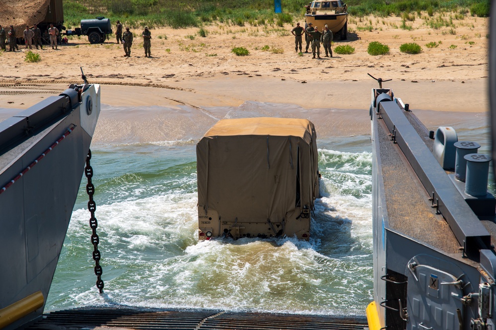 USS New York Amphibious Assault Demonstration