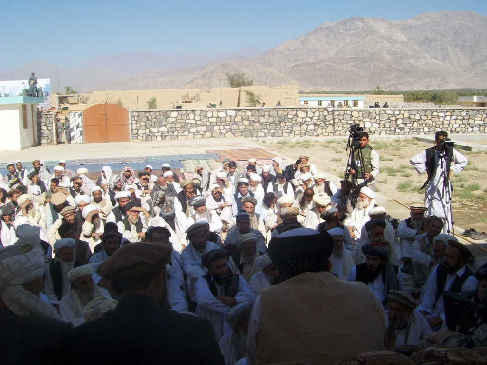Local Elders Attend Peace Talks in Afghanistan's Kapisa Province