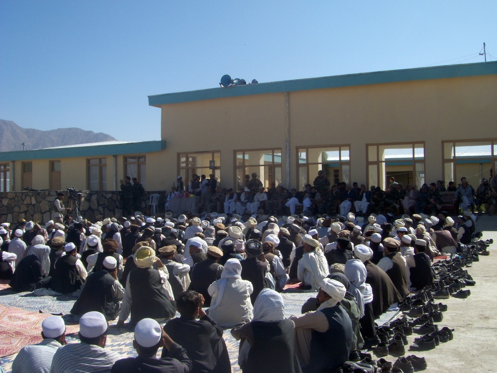 Local Elders Attend Peace Jirga in Afghanistan's Kapisa Province