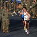 Army Officer and Mexican Runner Receive Water Support at Marine Corps Marathon