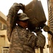 Army Specialist Maintains Power Supply at Camp Victory, Iraq