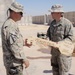 Army Lt. Col. Accepts Key to New Forward Operating Base in Iraq