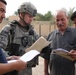 U.S. Army Officer Inspects Renovations at Iraqi School