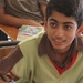 Student Listens Intently to Instructor in Tarmiyah, Iraq