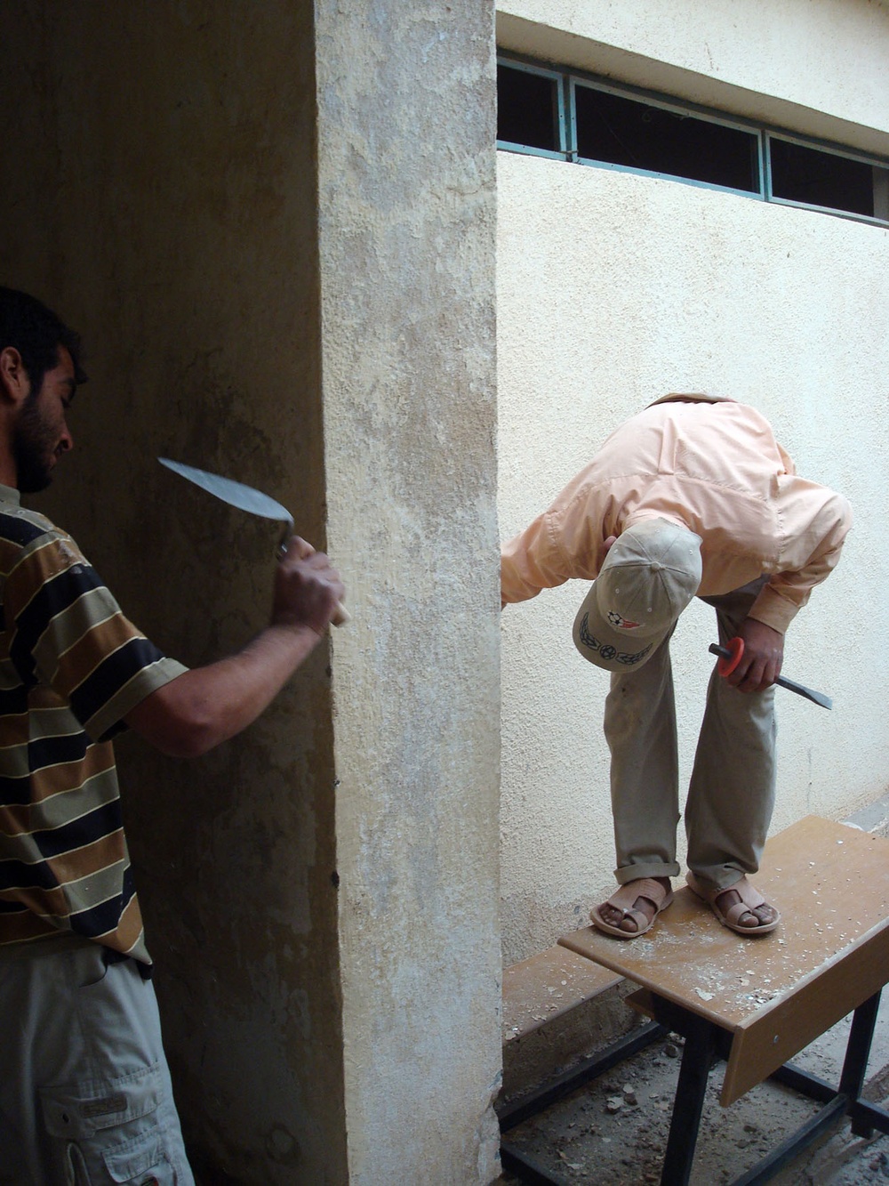 Rebuilding Efforts Underway at Iraqi Schoolhouse