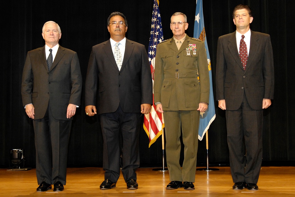 Defense Secretary Honors Marine Corps Safety Specialist